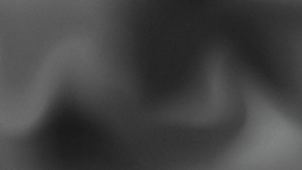 stockillustraties, clipart, cartoons en iconen met black, gray and white smooth gradient with grain texture background. dark wallpaper with noise texture - grijze-achtergrond