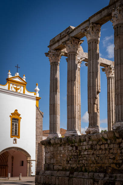istock View over old town in Evora, Portugal 2170339221