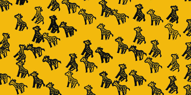 Details of giraffe skin pattern  - Masai Mara - Kenya