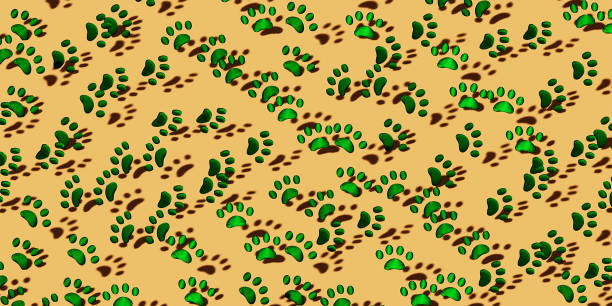 World animal day greeting illustration. 3d render.