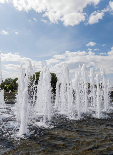 istock refreshing fountain with clear water 2170345013