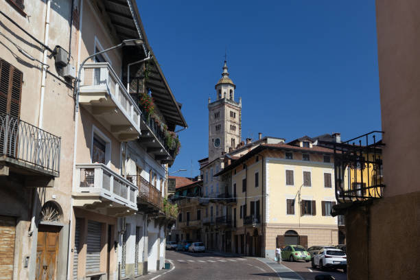 istock Main Road, Masserano, Piedmont, Italy. 2170349288