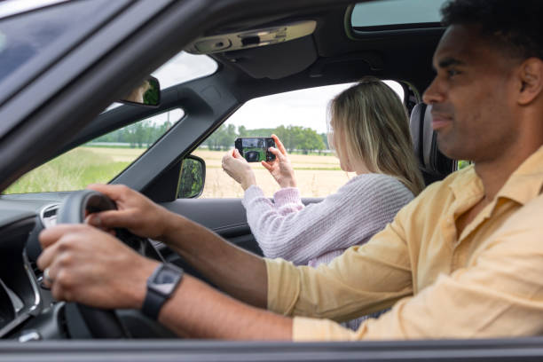 istock Couple on a Road Trip 2170351586