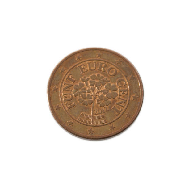 istock five Cent Euro Coin copper Close-Up detailed country 2170352835