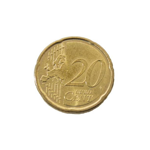 istock 20 Euro Cent Coin Close-Up 2170354758