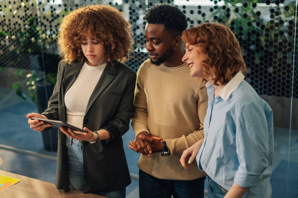 istock Diverse ecology engineers with tablet doing anti-pollution research. 2170356981