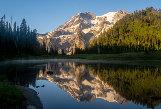 istock Mount Rainier Reflects in Klapatche Park Pond 2170372476