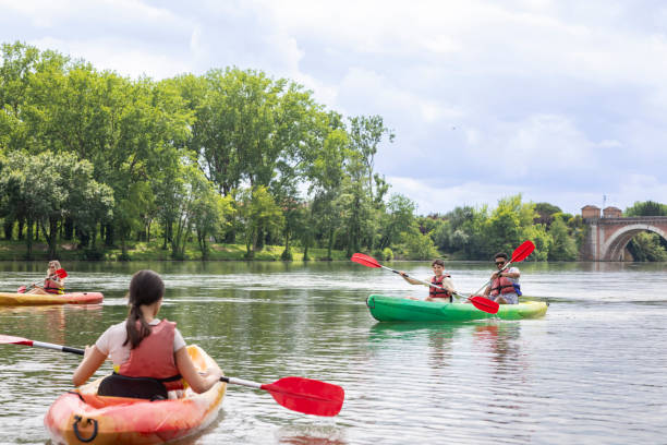 istock Exploring New Waters As A Family 2170376605