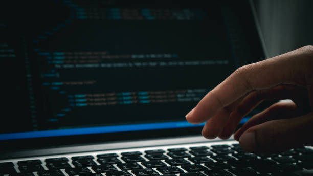 12,300+ Typing On Computer In Dark Stock Photos, Pictures & Royalty ...