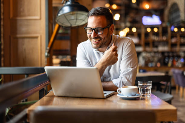 istock Digital business moments, coffee and online conference 2170385580