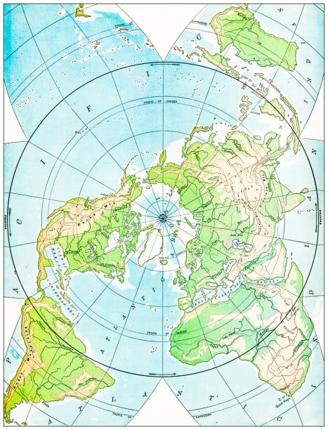 istock Antique map of the World (1898) 2170388790