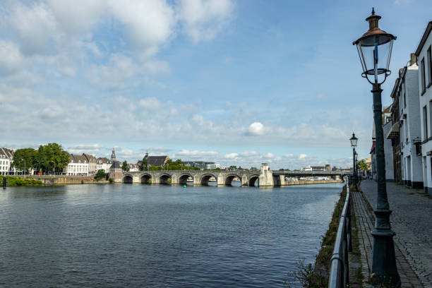 istock River Meuse with Servatius Bridge or Sint Servaasbrug in background 2170388999