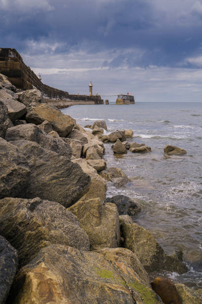 istock Whitby East Pier and Sea Defences 2170394150