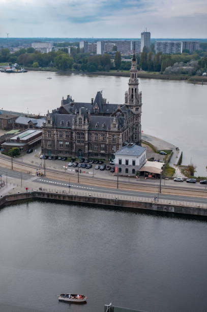 istock Aerial view of Antwerpen, Belgium 2170402192