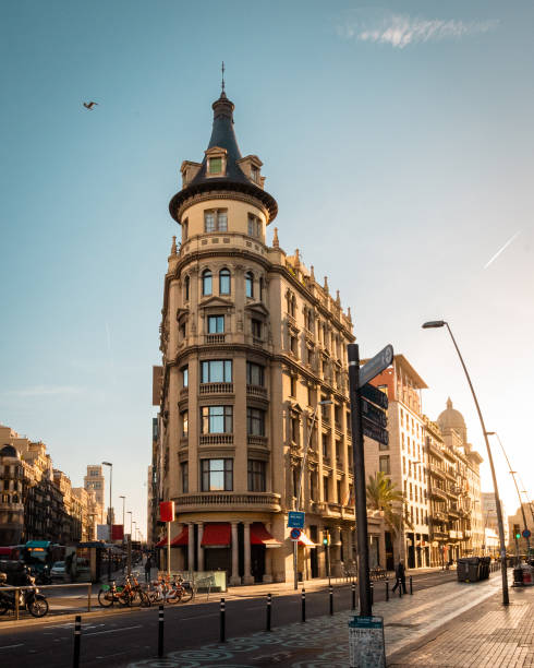 istock Early morning in Barcelona 2170404109