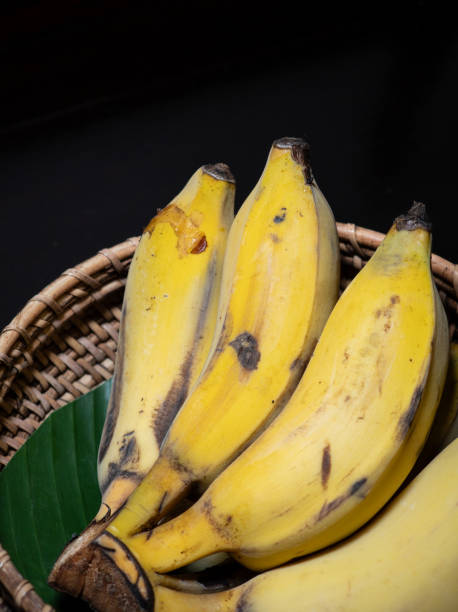 istock Ripe bananas in a basket 2170406796