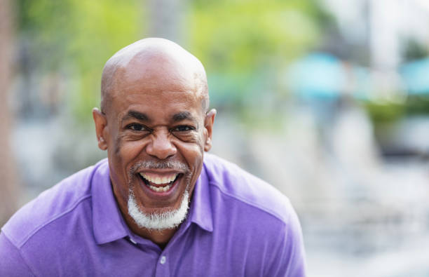 istock Senior African-American man laughing at camera 2170407242