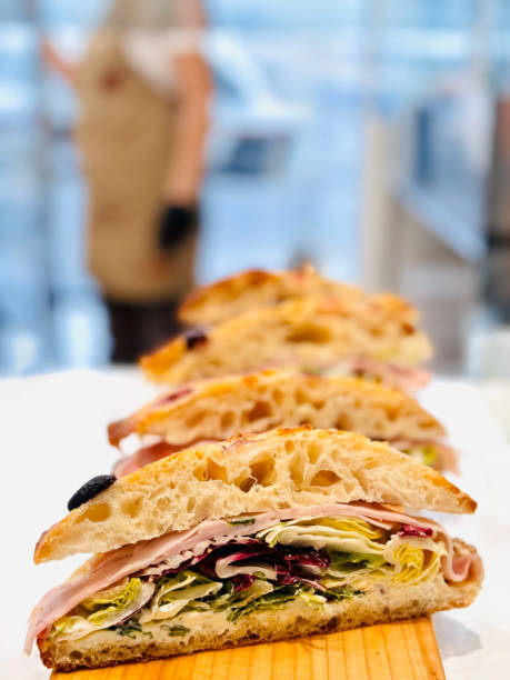 istock Freshly Baked Focaccia with Toppings 2170412816