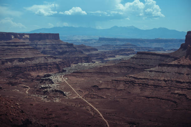 istock Off-road Shafer trail in canyon near Moab 2170422809