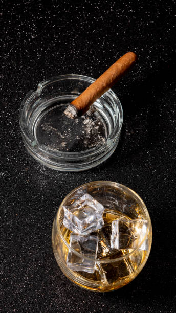 istock cuban cigar and liquor 2170423743