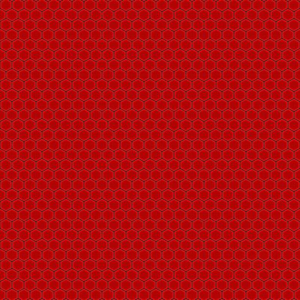 Hexagon Hero Dynamic Red Texture for Superhero Designs