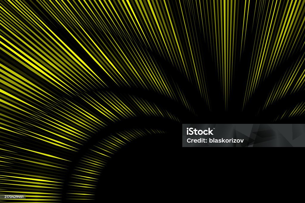 Yellow Abstract Light Rays Yellow Abstract Light Rays Background Wallpaper Stock Illustration ...