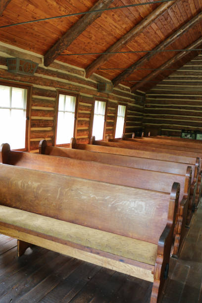 istock Wooden Pews 2170430743