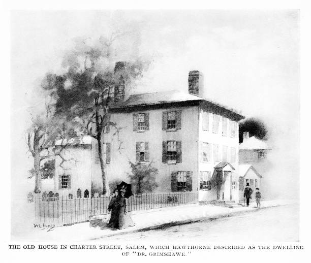 istock Nathaniel Hawthorne's Charter House in Dr Grimshawe Salem, Massachusetts, United States 2170438685