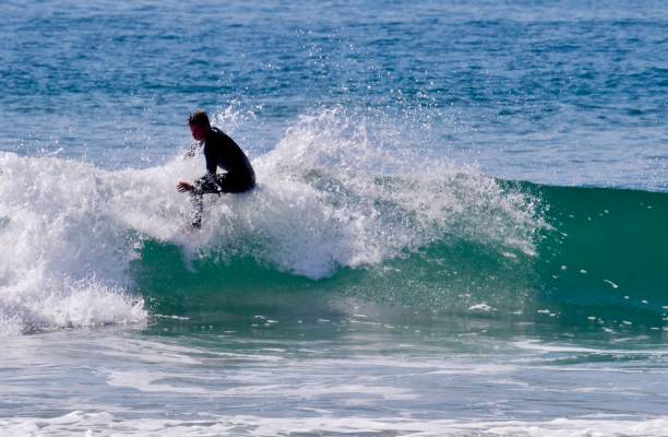 istock Surfer Banks off the White Water 2170440308