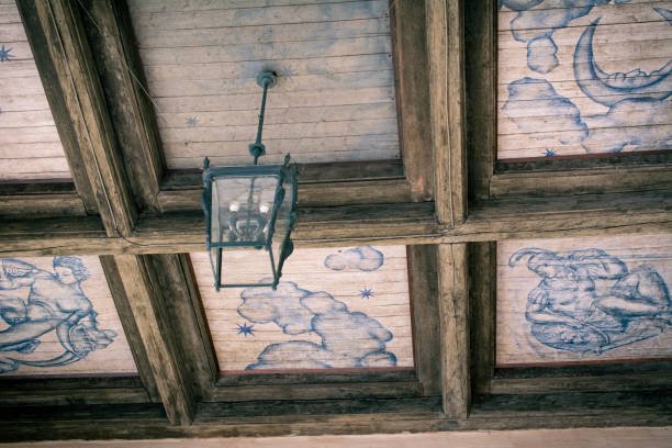 Paintings on the ceiling of Stockholm City Hall