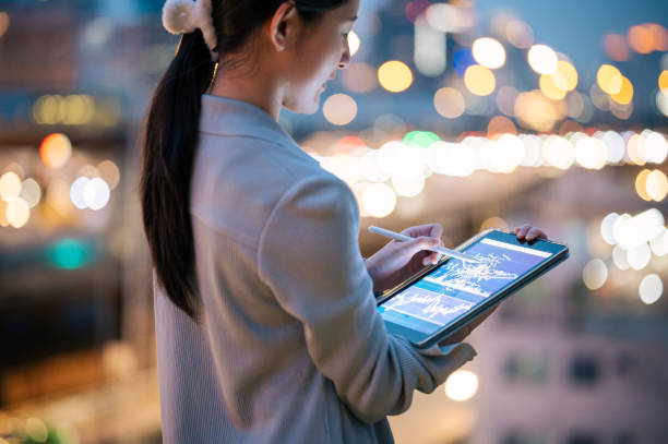 istock Growth the business 2025 with developer Software coding prompt to driver the digital business with fintech and AI technoloby 2170454854