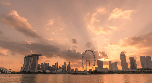 istock The most beautiful Viewpoint marina bay, Asia business concept image, panoramic modern cityscape building in Singapore. 2170458210