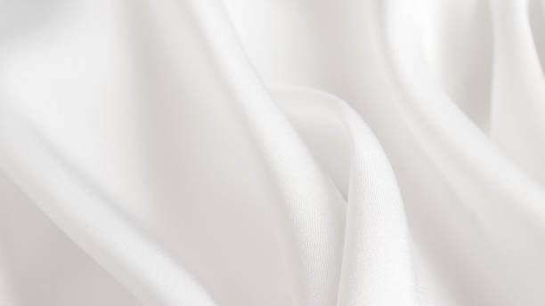 istock a close up of a white cloth with waves on it 2170460683
