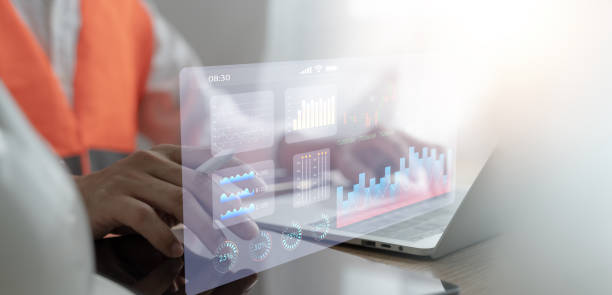 istock Businessman using computer to analyze sales data and report financial growth graph ,Market research data analysis 2170460786
