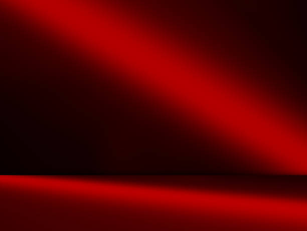 istock Background red wall dark table studio room empty bar podium shadow abstract floor cement mockup overlay leaf backdrop minimal product cosmetic presentation, loft happy new year, gradient pastel. 2170464580