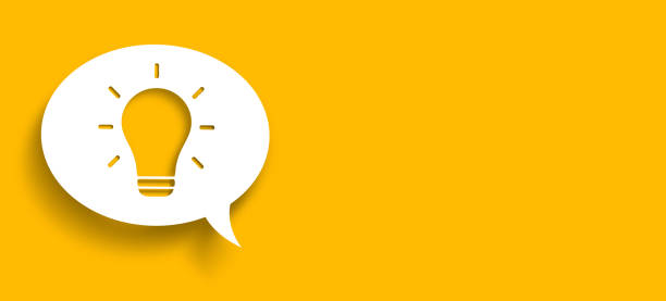 istock Big idea concept. Light bulb and speech bubble. Creative idea, inspiration, new idea and innovation concept. 2170466718