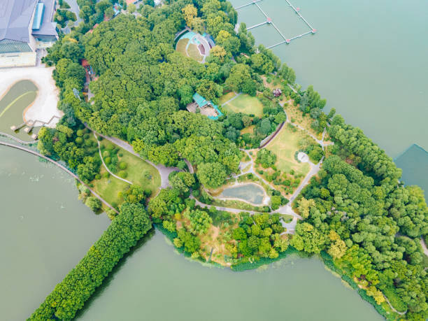 istock Donghu Park, Wuhan City 2170467538