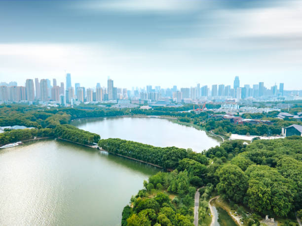 istock Donghu Park, Wuhan City 2170467557