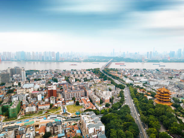 istock Wuhan Urban Scenery Yellow Crane Tower Park 2170468250