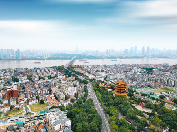 istock Wuhan Urban Scenery Yellow Crane Tower Park 2170468323