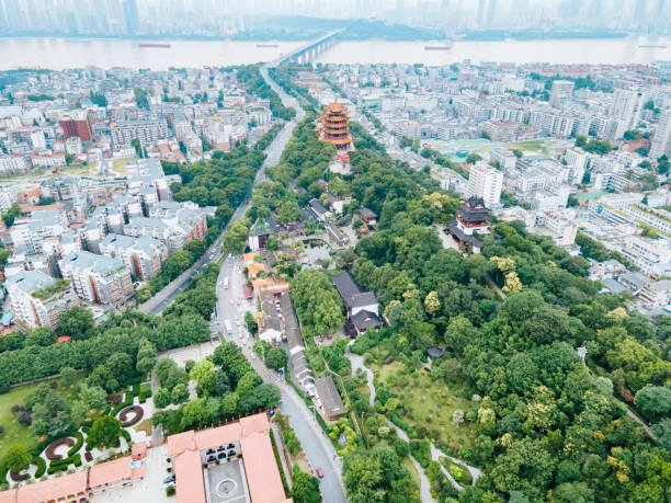 istock Wuhan Urban Scenery Yellow Crane Tower Park 2170468580