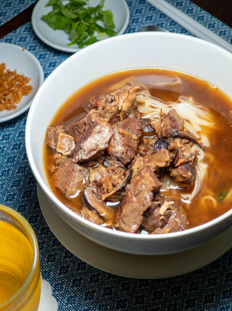 istock Delicious Thai beef noodle soup 2170470647