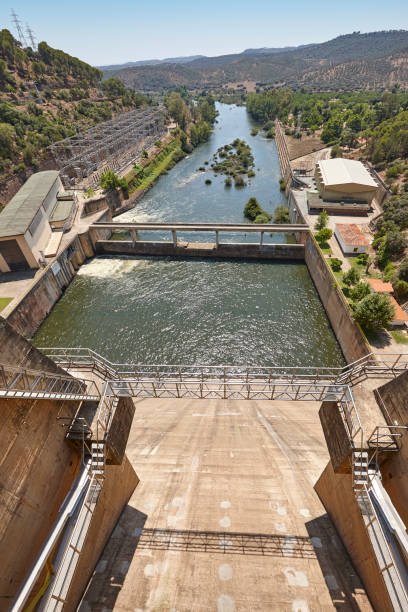 istock Cijara dam and Guadiana river in Caceres. Hydropower. Spain 2170470821