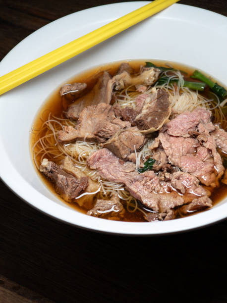 istock Delicious Thai beef noodle soup 2170472512