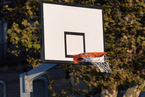 istock Basketball hoop on outdoor playground 2170473496
