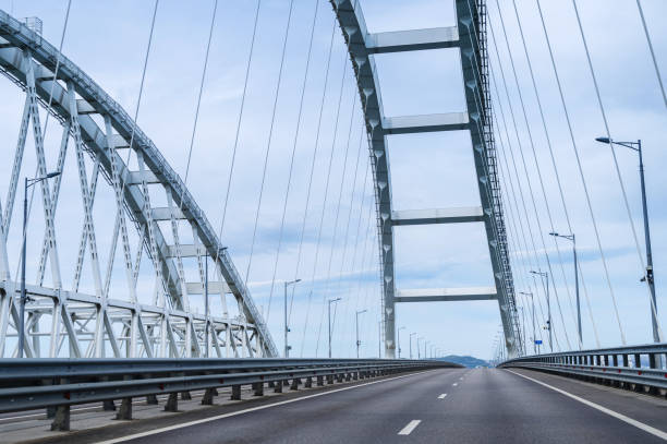 istock Crimean Bridge, arches, close-up 2170475448