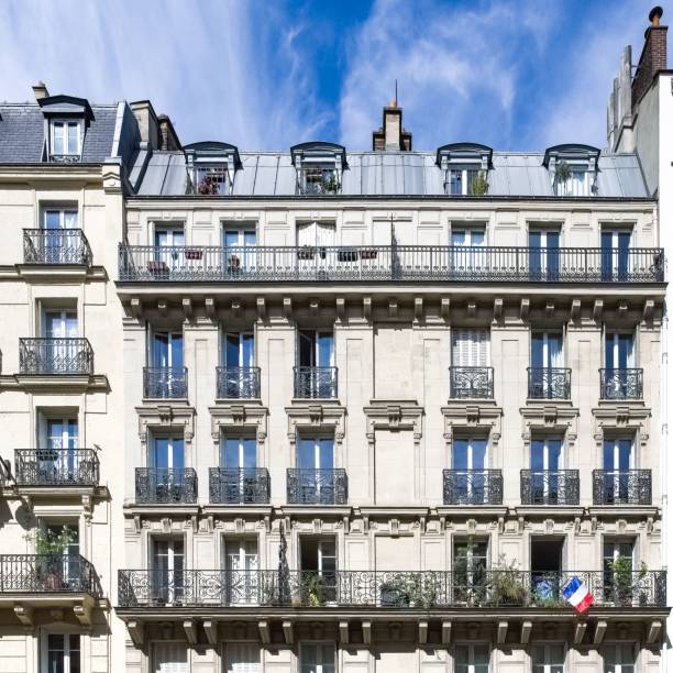 istock Paris, parisian facades in summer 2170475812
