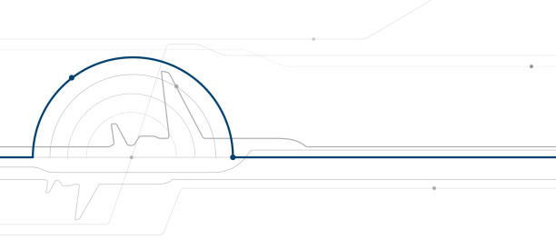 istock Avia transport. Airplane outline illustration for your project. Gray and blue lines image on white background. Vector design art 2170477318