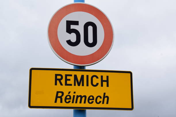 istock town sign of Remich 2170477767