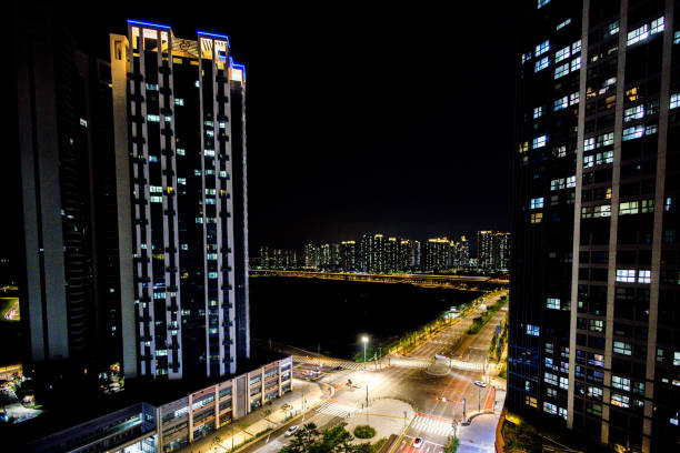 istock Modern Night scape in Seoul 2170484660